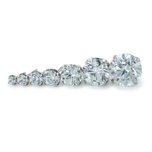 Titanium Prong Set Gem 1.5mm